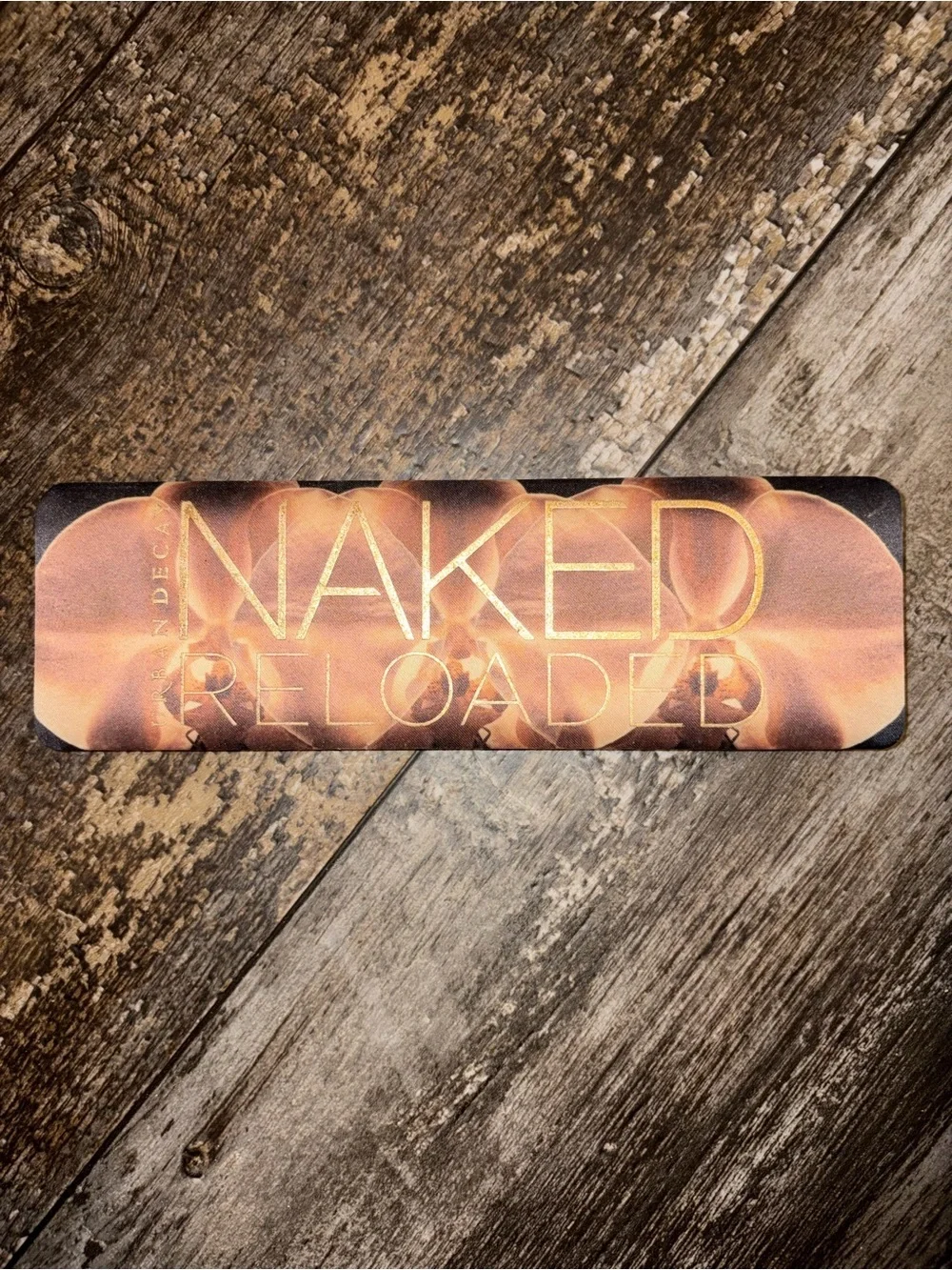 Urban Decay Naked Reloaded Eyeshadow Palette-Warm Neutral Shades New without box